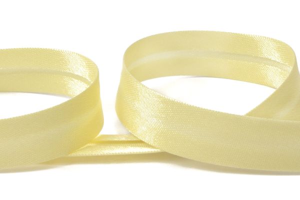 Косая бейка атласная 15 мм / 132±1 метра, 009 желто-зеленый, Gamma GK-15P