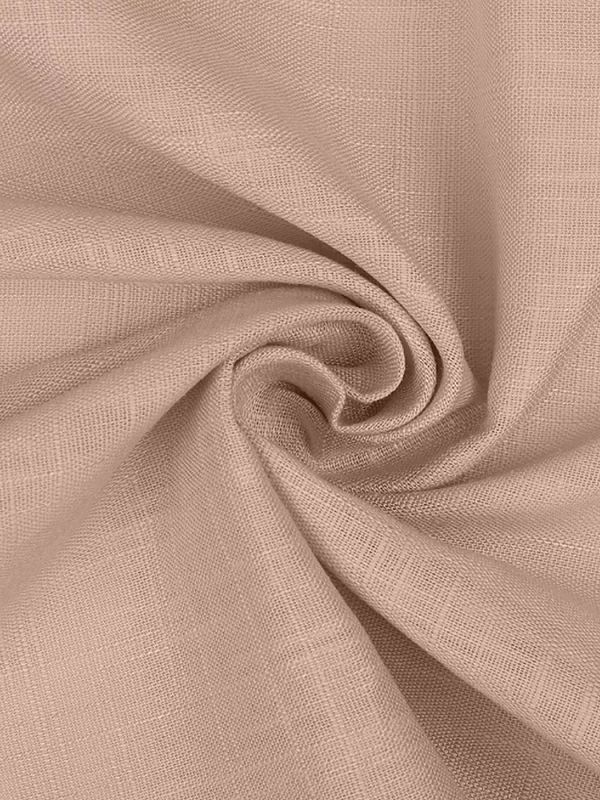 Льняная ткань 190 г/м², 140 см / 2 метра, TBY.Li.1002.31, 31 пудра розовая