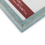 Рамка для картины (фото) пластик с оргстеклом 21х30 см, св. голубой, Gamma ПРК-21