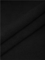 Флис 1-сторонний 130 г/м², 150 см / 2 метра, TBY-0085-322.130.2, цв.F322 черный