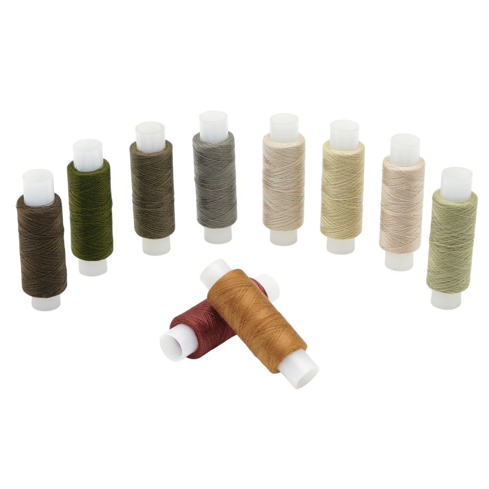 Швейные нитки (набор) 50/2, 10 кат. по 200м, ассорти №117, Astra&amp;Craft
