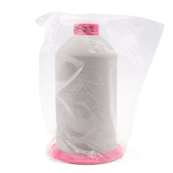 Нитка текстурированная Gutermann E 151, 10000 м, 715328, 038 св.серый, 1 катушка