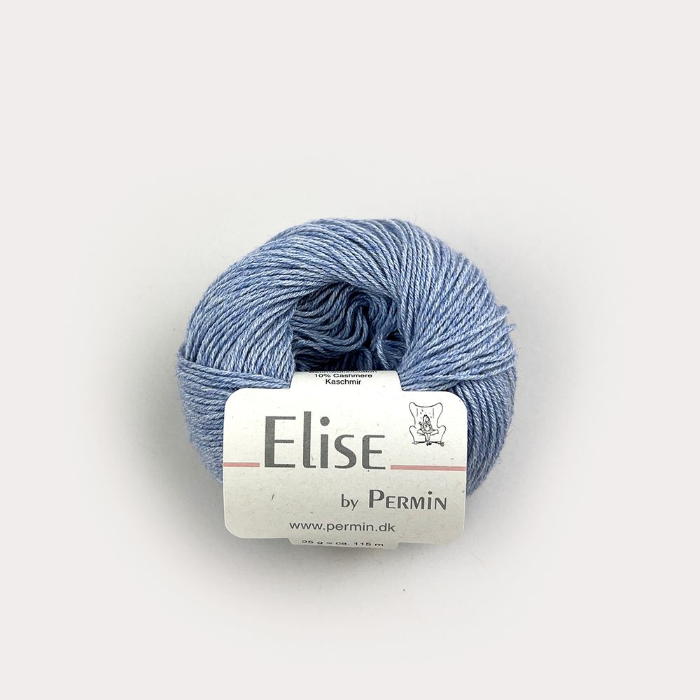 Пряжа Permin Elise / уп.10 мот. по 25 г, 115 м, col. 0718 /TOS/