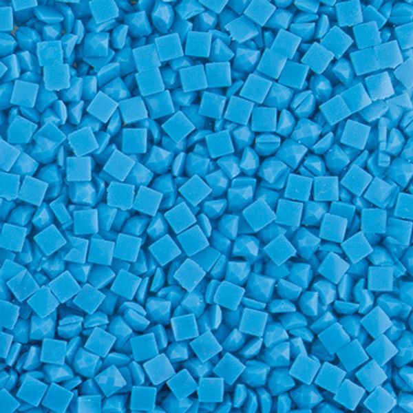 Стразы неклеевые акрил 2.3х2.3 мм, 100 г (10х10 г), /РП/, №3122 яр.голубой, Zlatka ZMS