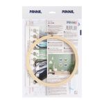 Набор для вышивания нитками Panna, Живая картина. Бабочка. Эрцгерцог, 13х13 см