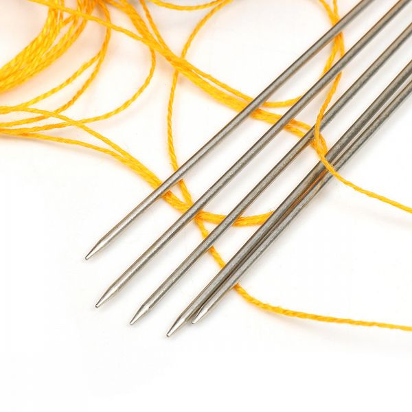 Спицы АРТИ-ЧУЛ-1,4 чулочные ⌀1,4 мм, (5 шт) в вакуумн.уп.