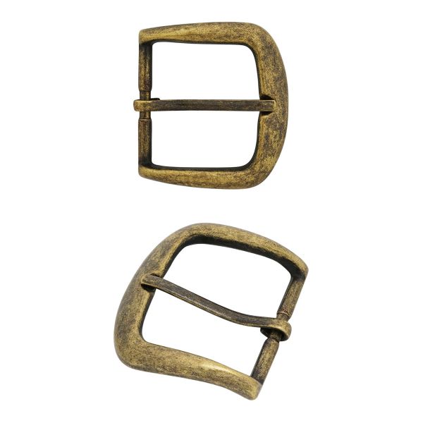 Пряжка ременная металл 40 мм, латунь, 4 шт, S090031, BIG