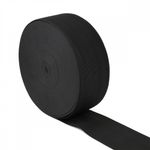 Резинка вязаная 70.0 мм / 40 метров, стандартная 3.9 г/п.м., черный