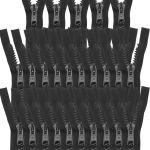 Молния трактор Arta Т8 (8 мм) 2 зам., разъем., 70 см, ОПТ. УП., 25 шт, 077 черный