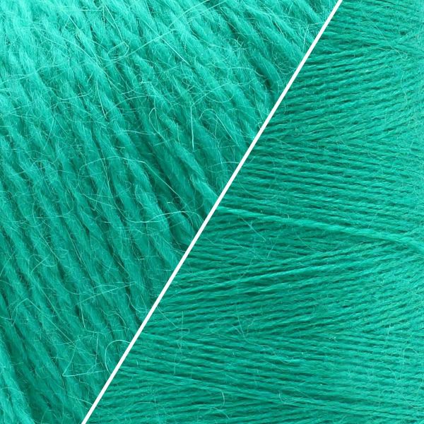 Пряжа Astra Premium (Астра Премиум) Пух норки / уп.1 мот. по 50 г, 290 м, 075 зеленая бирюза