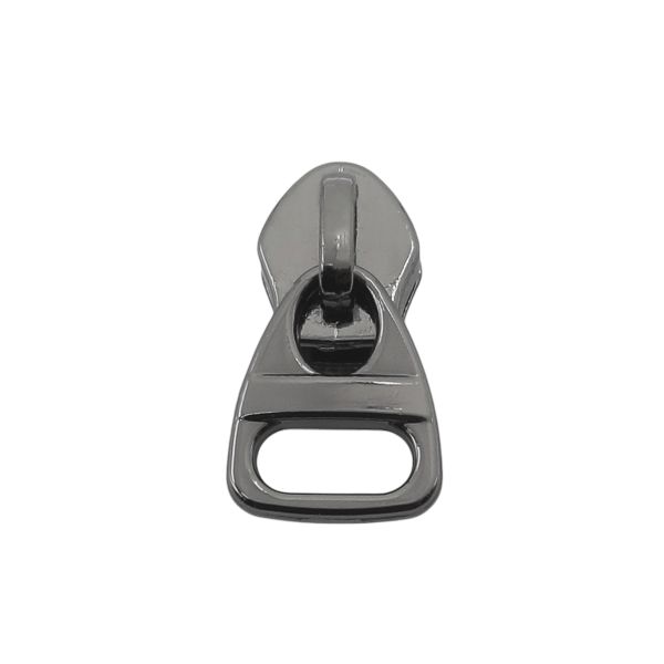 Слайдер (замок) для молнии спираль Т5 (5 мм), автомат, черн. никель, 763, 10 шт