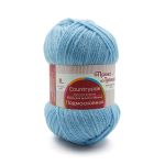 Пряжа Троицкая Подмосковная / уп.10 мот. по 100 г, 250 м, 05 голубой