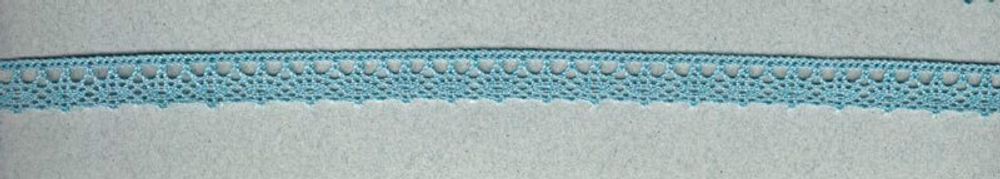 Кружево вязаное (тесьма) 12.0 мм т.голубой, 30 метров, IEMESA
