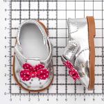 Туфельки 7,5х4,5х3см, пара (серебряный), DSS8277