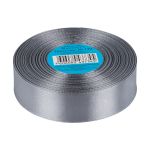 Лента атласная 1-сторонняя 25.0 мм / 33±2 метра, 139 серый, Gamma