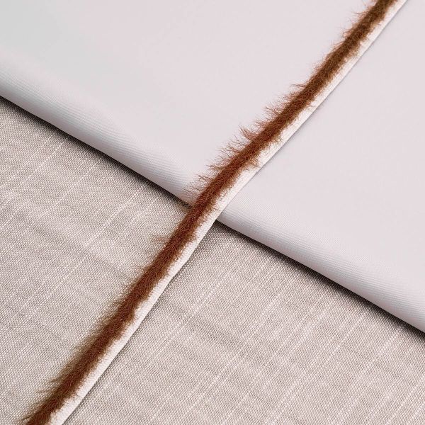 Кант декоративный Синель 10 мм / 45 метров, коричневый, 3AR3045