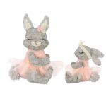 Набор для шитья игрушки Лапочки-зайки 10 см, Miadolla TF-0409