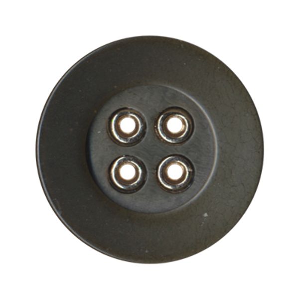 Пуговицы 4 прокола костюмные 21 мм, 12 шт, D223 темный хаки, Gamma DX 0039