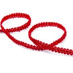 Тесьма декоративная Gamma Шанель GSH-10 8.5-10 мм, 33 м,±0.5 м, 065 красный