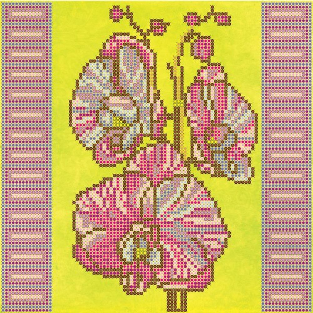 Рисунок для вышивания Абрис Арт (холст), AC-034 Орхидеи 20х20 см