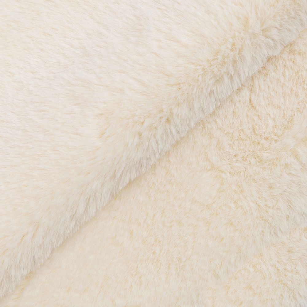 Плюш Peppy PTB-004 374 г/м², 152 см / рул. 5 метров, молочный/ivory