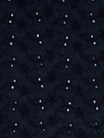 Ткань шитьё (прошва) 100 г/м², 150 см / 2 метра, TBY.Emb.8067.16, 16 т.синий