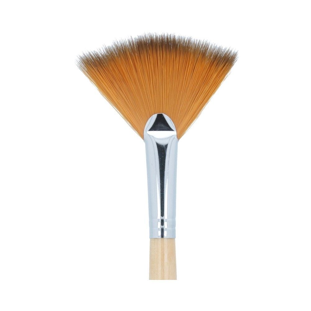 Кисть синтетика веерная №16, 5 шт, короткая ручка, Mr.Painter SBW 202-16