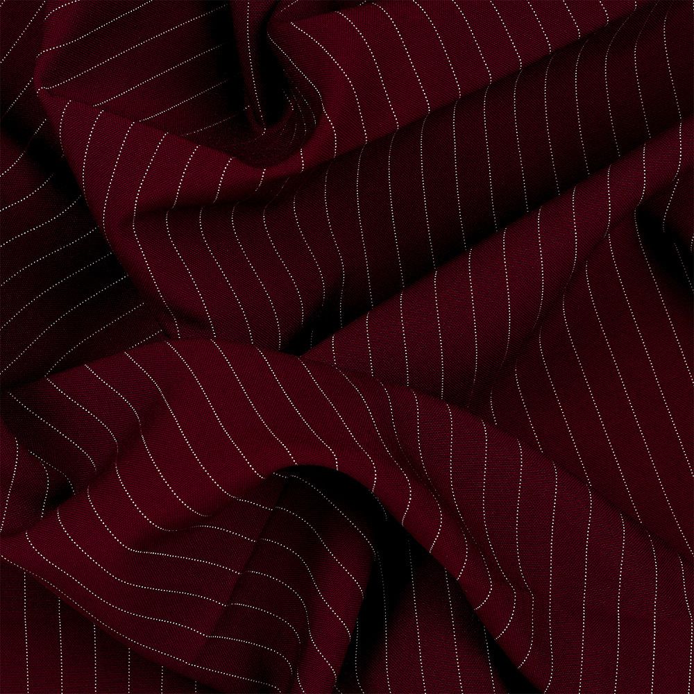 Габардин кач-во Фухуа 180 г/м², 150 см / 25 метров, в полоску, TBY.Gbf.st.24102.1.3, цв.03 бордовый