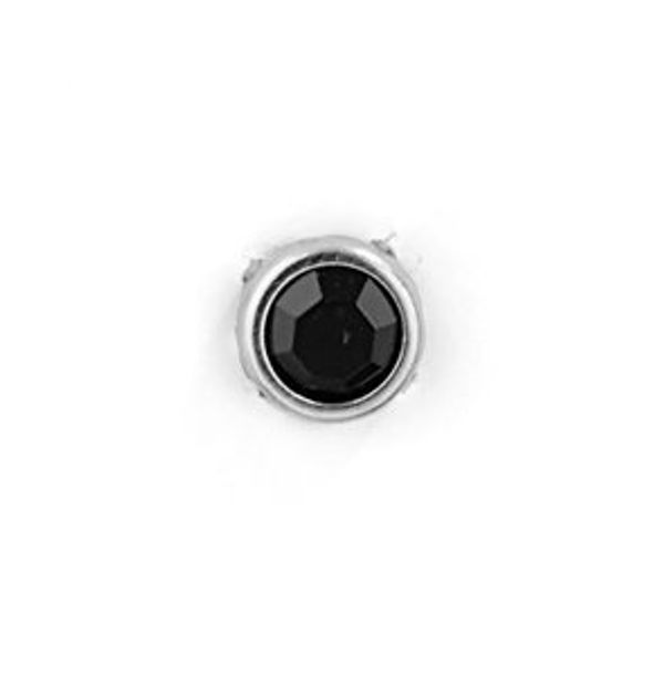 Стразы с шипами 8 8мм цв.21 Black черный, уп.100