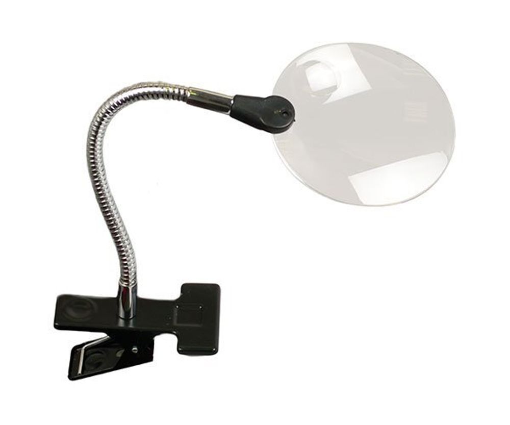 Лупа с зажимом, MG 15122-2