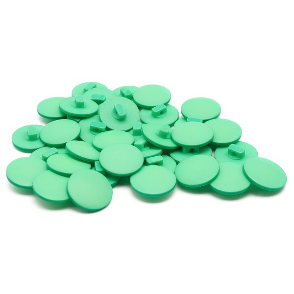 Пуговицы на ножке 32L (20мм), пластик (Green (зеленый)), NE68, 36 шт