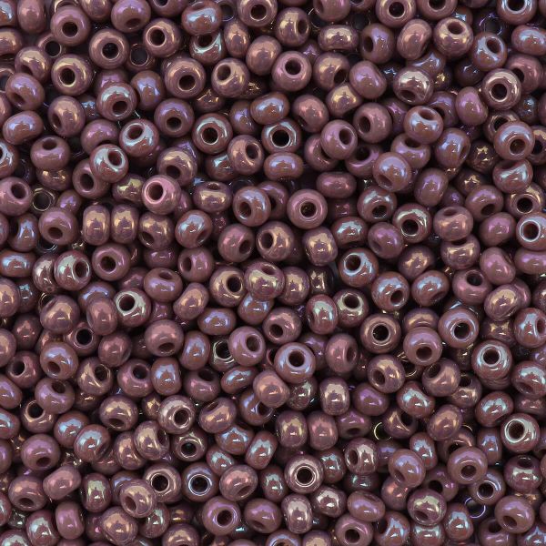 Бисер Preciosa непрозрачный с радужным покрытием, круг.отв., 100 г (5х20 г), (24020)331-19001-10/0-24020