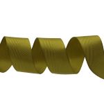 Лента декоративная ёлочка 40.0 мм / 20±1 метров, 73 желто-зеленый