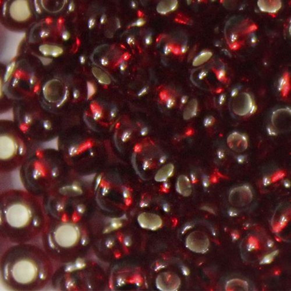 Бисер Preciosa прозрачный с сереб. центр. 10/0 (2.3 мм), 1х50г, цв. 97090