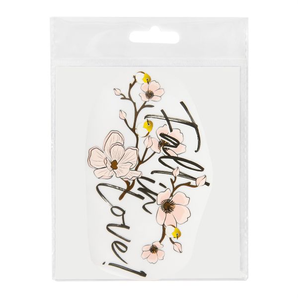 Термотрансфер M №02, 1 шт, M-217 fall in love 14.5х9 см, Gamma 