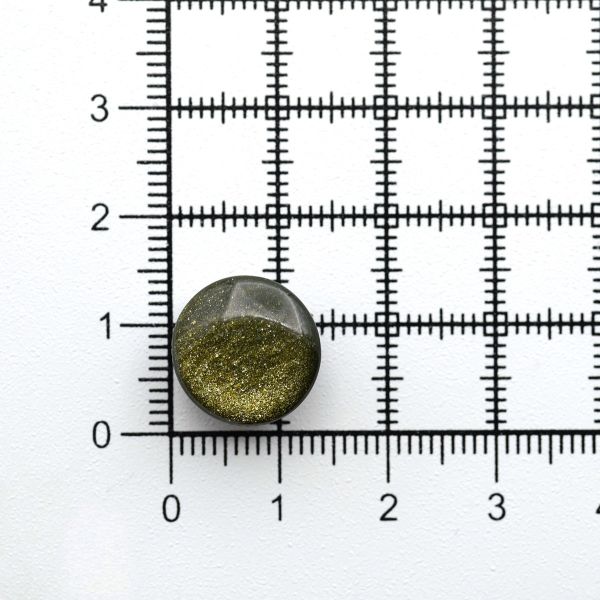 Пуговицы на ножке 22L (14мм), пластик (col.20 хаки), 72 шт, CR P-45