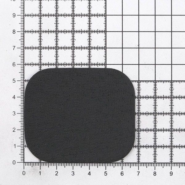 Термозаплатка, под кожу, 57х67мм (черный (black)), AZ05, 10 шт