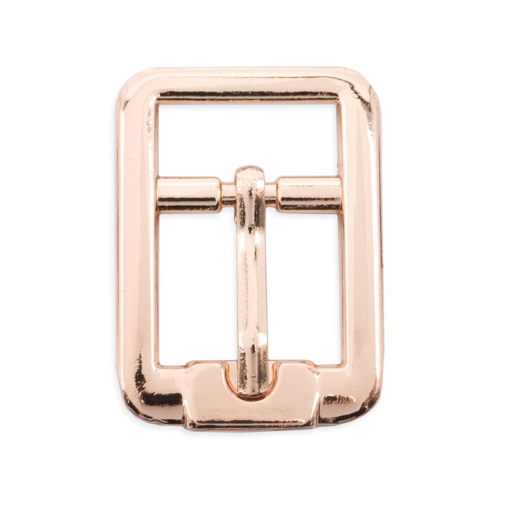 Пряжка ременная металл 15 мм, золото, 10 шт