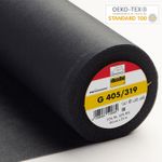 Флизелин клеевой G405, 90см*25м, графитовый, 53574492, Freudenberg, 25 м