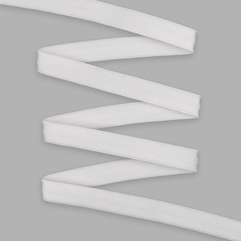 Резинка бельевая (бретелечная) 12.0 мм / 50 метров, молочный, (ML207.012)