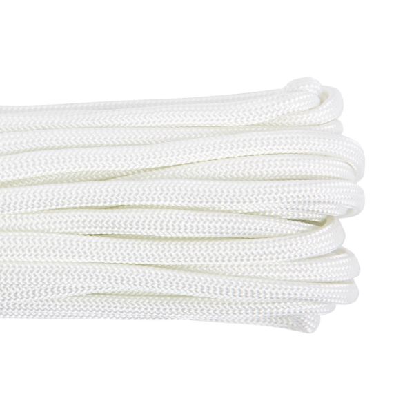 Шнур паракорд с сердечником ⌀4.0 мм, 10 м,±0.5 м, 07 белый, Blitz KMF-7