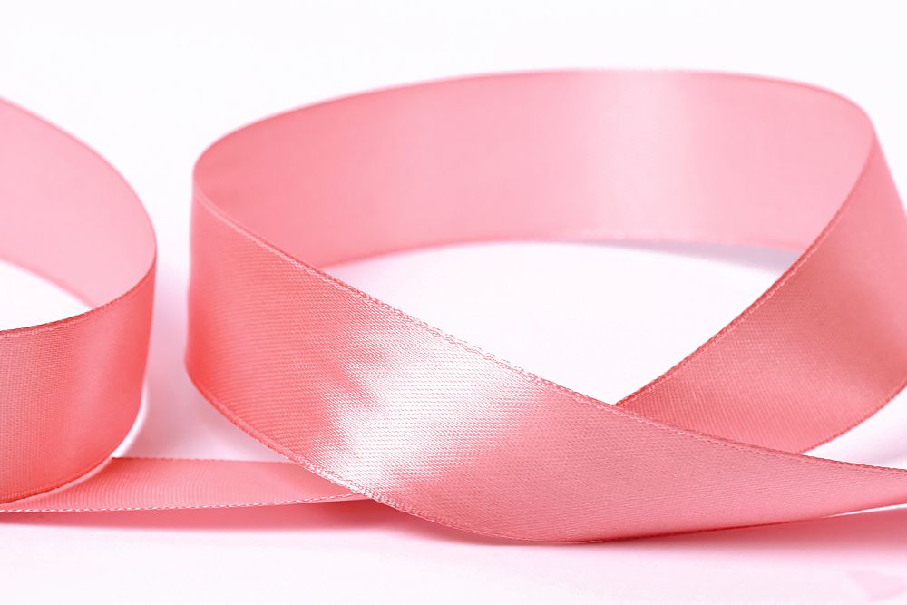 Лента атласная 1-сторонняя 25.0 мм / 33±2 метра, 109 грязно-розовый, Gamma
