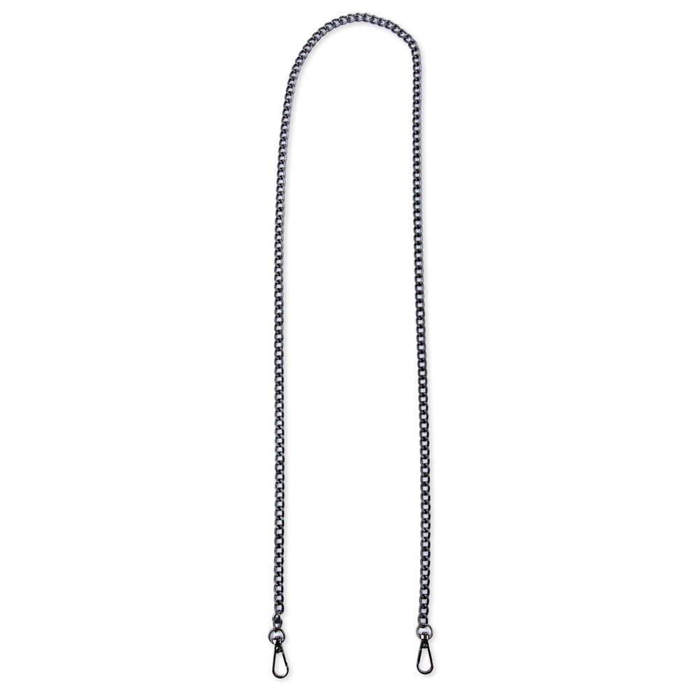 Цепочка для сумки 120х0.8 см, 1 шт, №06 под черный никель, Gamma FER-32