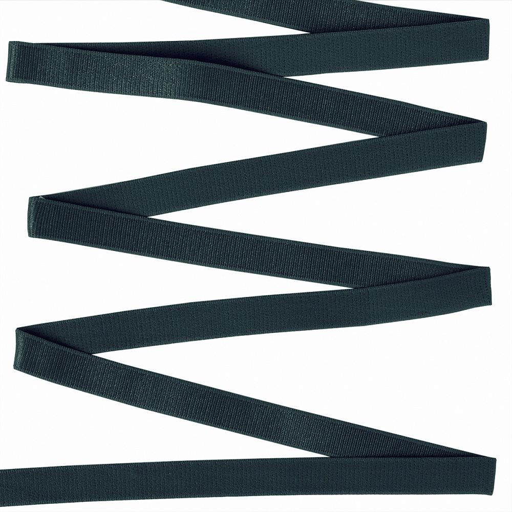 Резинка бельевая (бретелечная) 10.0 мм / 1000 метров, RBB05 изумрудно-синий F222