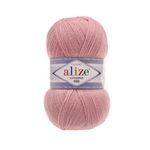 Пряжа Alize (Ализе) Lana Gold 800 / уп.5 мот. по 100 г, 800м, 161 пудра A