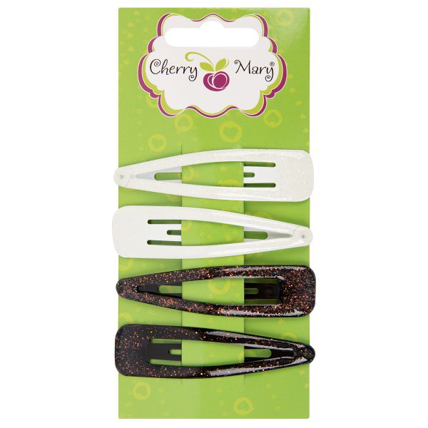 Набор заколок для волос 20 шт (5х4 шт), №01 ассорти, Cherry Mary Z6205