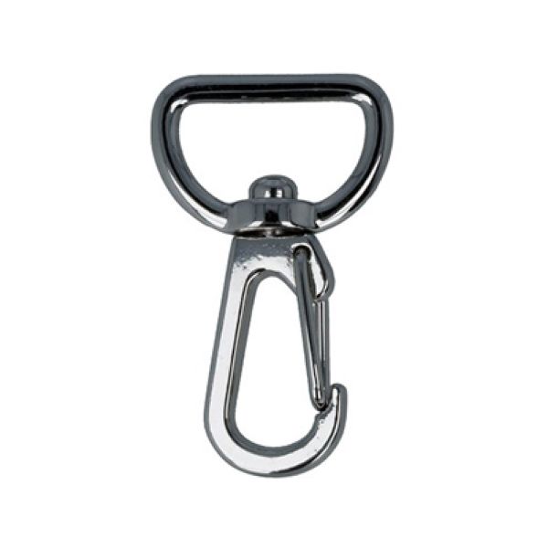 Карабин металл 20.0 мм (40х24 мм), 10 шт, 04 никель, Gamma GH 103/20/10