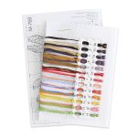 Набор для вышивания нитками МП Студия М-768, Семейный огород, 19х14 см