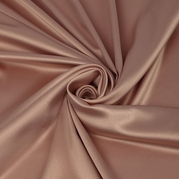 Атлас стрейч для нижнего белья 107 г/м², 125 см / 1 метр, 0180 цв.1412 античная роза