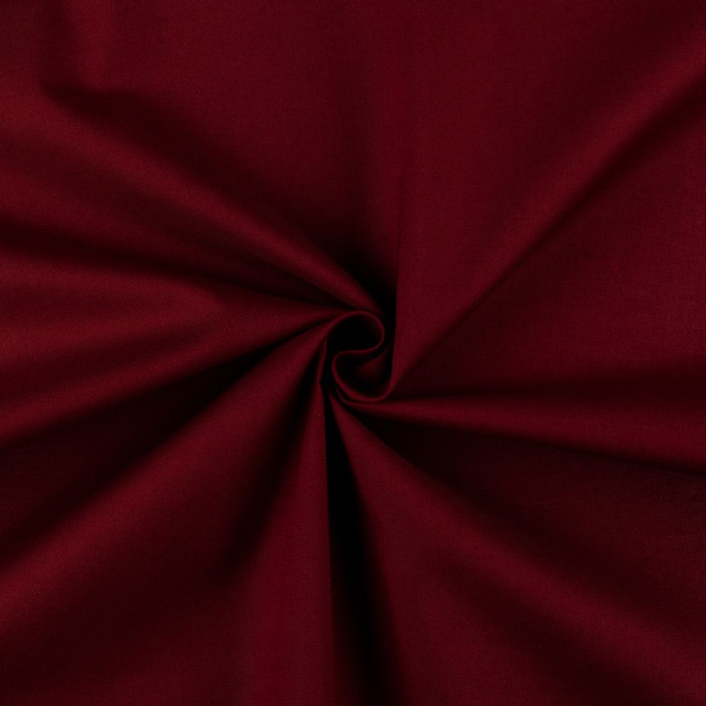 Ткань для пэчворка Peppy Краски жизни Люкс, рулон 112 см / 5 метров, 19-1531 т.красный, Peppy